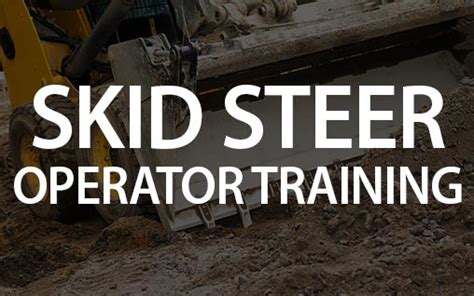 skid steer theory test|skid steer training manual.